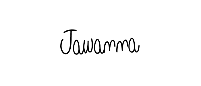 How to make Jawanna signature? Angelique-Rose-font-FFP is a professional autograph style. Create handwritten signature for Jawanna name. Jawanna signature style 5 images and pictures png