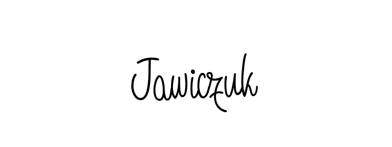 You should practise on your own different ways (Angelique-Rose-font-FFP) to write your name (Jawiczuk) in signature. don't let someone else do it for you. Jawiczuk signature style 5 images and pictures png