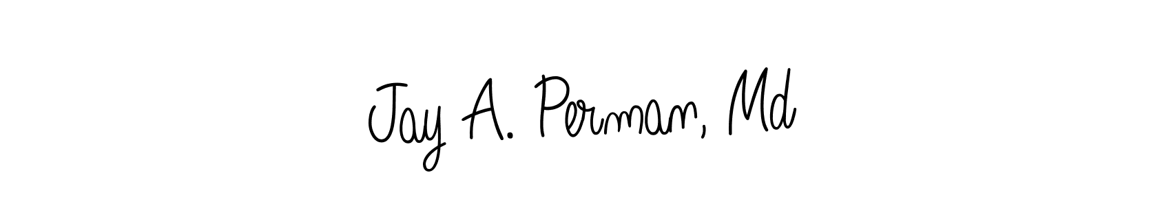 Make a beautiful signature design for name Jay A. Perman, Md. Use this online signature maker to create a handwritten signature for free. Jay A. Perman, Md signature style 5 images and pictures png