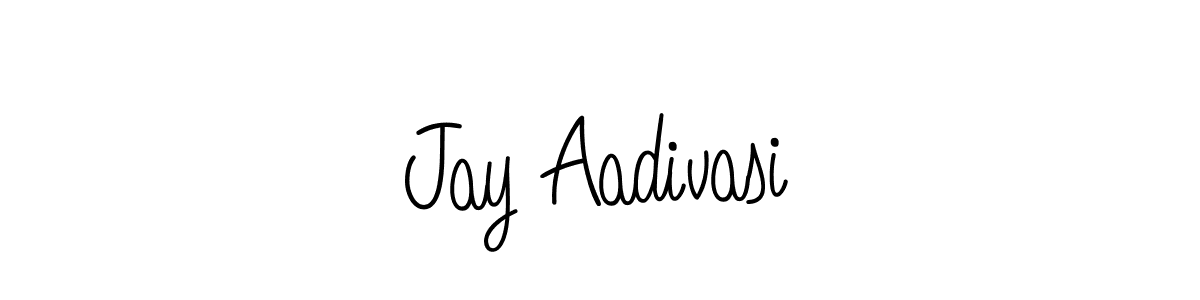 Also You can easily find your signature by using the search form. We will create Jay Aadivasi name handwritten signature images for you free of cost using Angelique-Rose-font-FFP sign style. Jay Aadivasi signature style 5 images and pictures png