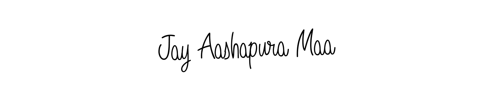 Make a beautiful signature design for name Jay Aashapura Maa. Use this online signature maker to create a handwritten signature for free. Jay Aashapura Maa signature style 5 images and pictures png
