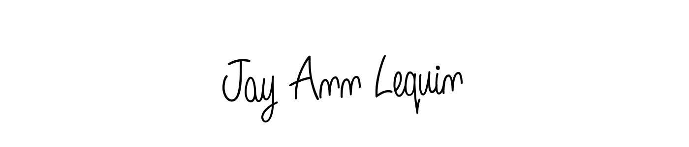 How to Draw Jay Ann Lequin signature style? Angelique-Rose-font-FFP is a latest design signature styles for name Jay Ann Lequin. Jay Ann Lequin signature style 5 images and pictures png