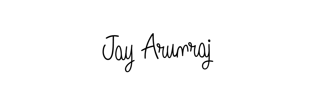 Make a beautiful signature design for name Jay Arunraj. Use this online signature maker to create a handwritten signature for free. Jay Arunraj signature style 5 images and pictures png