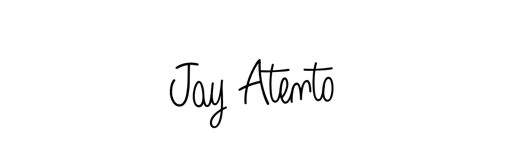 Check out images of Autograph of Jay Atento name. Actor Jay Atento Signature Style. Angelique-Rose-font-FFP is a professional sign style online. Jay Atento signature style 5 images and pictures png