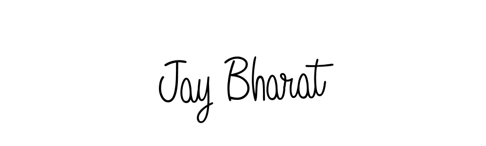 How to make Jay Bharat signature? Angelique-Rose-font-FFP is a professional autograph style. Create handwritten signature for Jay Bharat name. Jay Bharat signature style 5 images and pictures png