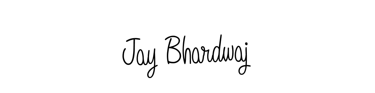 if you are searching for the best signature style for your name Jay Bhardwaj. so please give up your signature search. here we have designed multiple signature styles  using Angelique-Rose-font-FFP. Jay Bhardwaj signature style 5 images and pictures png