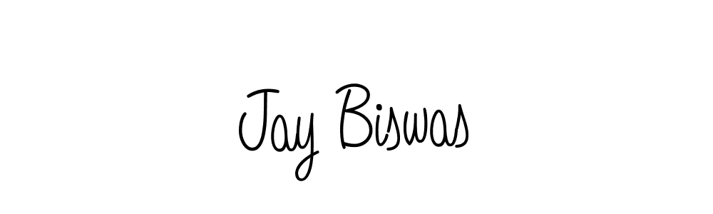 How to make Jay Biswas name signature. Use Angelique-Rose-font-FFP style for creating short signs online. This is the latest handwritten sign. Jay Biswas signature style 5 images and pictures png