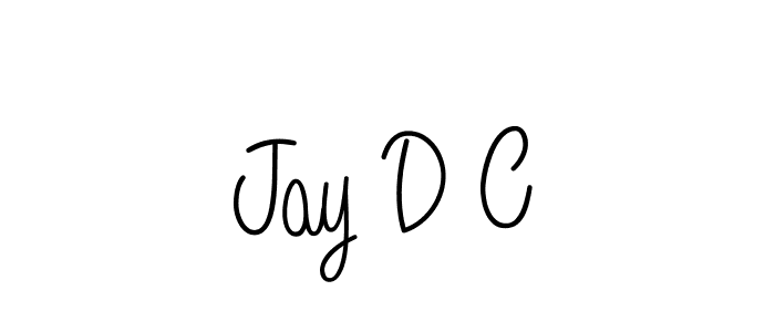 The best way (Angelique-Rose-font-FFP) to make a short signature is to pick only two or three words in your name. The name Jay D C include a total of six letters. For converting this name. Jay D C signature style 5 images and pictures png