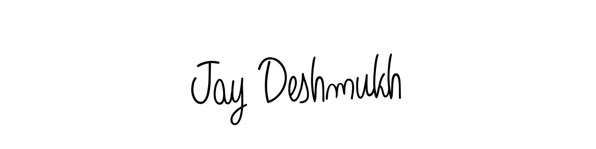 How to make Jay Deshmukh signature? Angelique-Rose-font-FFP is a professional autograph style. Create handwritten signature for Jay Deshmukh name. Jay Deshmukh signature style 5 images and pictures png