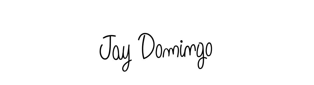 Best and Professional Signature Style for Jay Domingo. Angelique-Rose-font-FFP Best Signature Style Collection. Jay Domingo signature style 5 images and pictures png