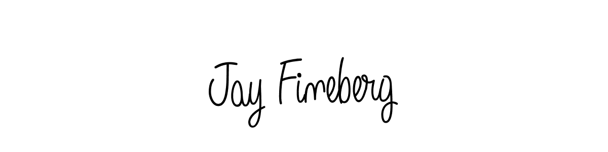 How to make Jay Fineberg signature? Angelique-Rose-font-FFP is a professional autograph style. Create handwritten signature for Jay Fineberg name. Jay Fineberg signature style 5 images and pictures png