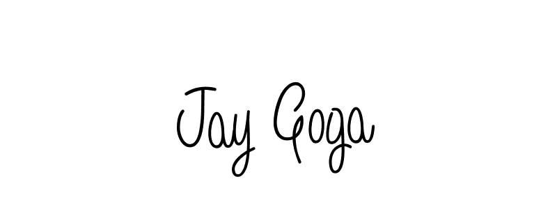 Also we have Jay Goga name is the best signature style. Create professional handwritten signature collection using Angelique-Rose-font-FFP autograph style. Jay Goga signature style 5 images and pictures png