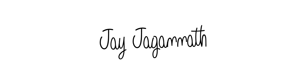 Jay Jagannath stylish signature style. Best Handwritten Sign (Angelique-Rose-font-FFP) for my name. Handwritten Signature Collection Ideas for my name Jay Jagannath. Jay Jagannath signature style 5 images and pictures png