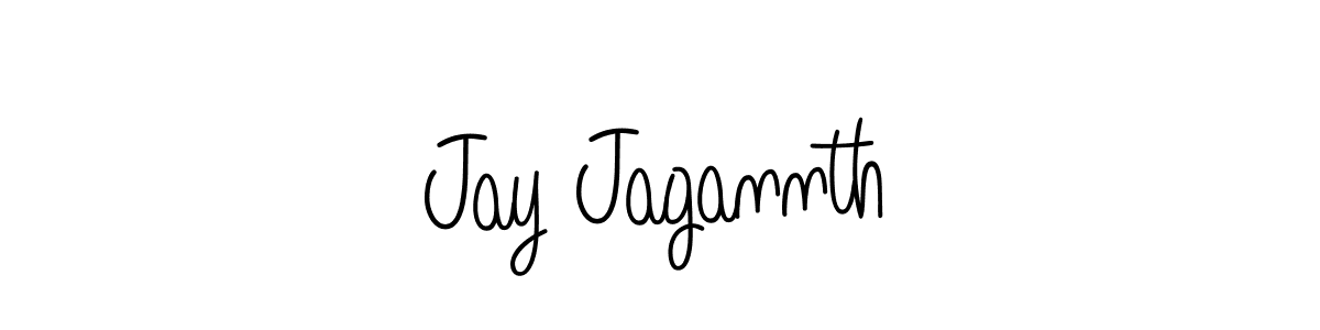The best way (Angelique-Rose-font-FFP) to make a short signature is to pick only two or three words in your name. The name Jay Jagannth include a total of six letters. For converting this name. Jay Jagannth signature style 5 images and pictures png