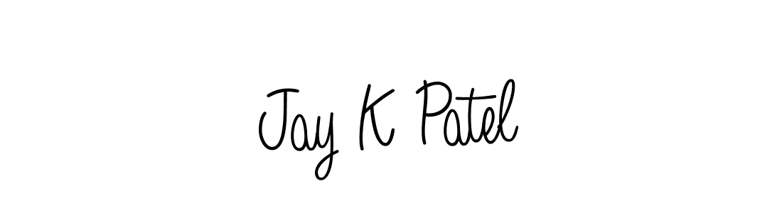 Angelique-Rose-font-FFP is a professional signature style that is perfect for those who want to add a touch of class to their signature. It is also a great choice for those who want to make their signature more unique. Get Jay K Patel name to fancy signature for free. Jay K Patel signature style 5 images and pictures png