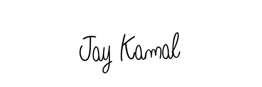 How to Draw Jay Kamal signature style? Angelique-Rose-font-FFP is a latest design signature styles for name Jay Kamal. Jay Kamal signature style 5 images and pictures png