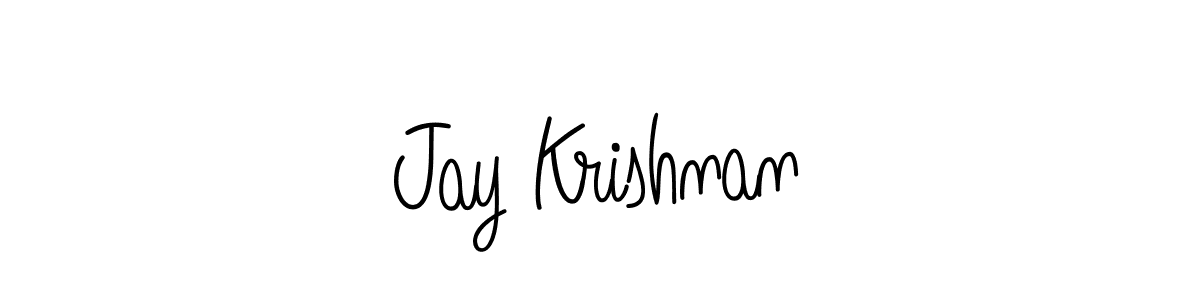 Once you've used our free online signature maker to create your best signature Angelique-Rose-font-FFP style, it's time to enjoy all of the benefits that Jay Krishnan name signing documents. Jay Krishnan signature style 5 images and pictures png