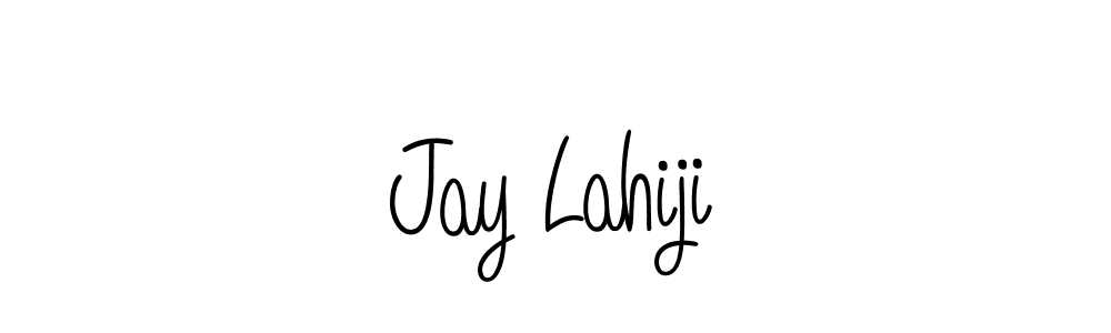 The best way (Angelique-Rose-font-FFP) to make a short signature is to pick only two or three words in your name. The name Jay Lahiji include a total of six letters. For converting this name. Jay Lahiji signature style 5 images and pictures png