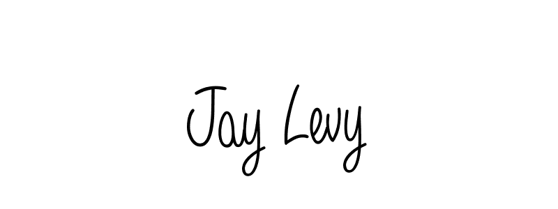 Make a beautiful signature design for name Jay Levy. With this signature (Angelique-Rose-font-FFP) style, you can create a handwritten signature for free. Jay Levy signature style 5 images and pictures png