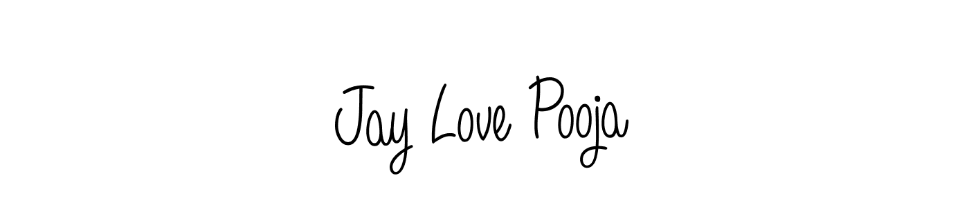 Also You can easily find your signature by using the search form. We will create Jay Love Pooja name handwritten signature images for you free of cost using Angelique-Rose-font-FFP sign style. Jay Love Pooja signature style 5 images and pictures png