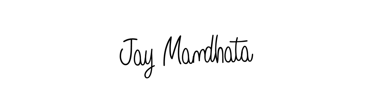 Once you've used our free online signature maker to create your best signature Angelique-Rose-font-FFP style, it's time to enjoy all of the benefits that Jay Mandhata name signing documents. Jay Mandhata signature style 5 images and pictures png