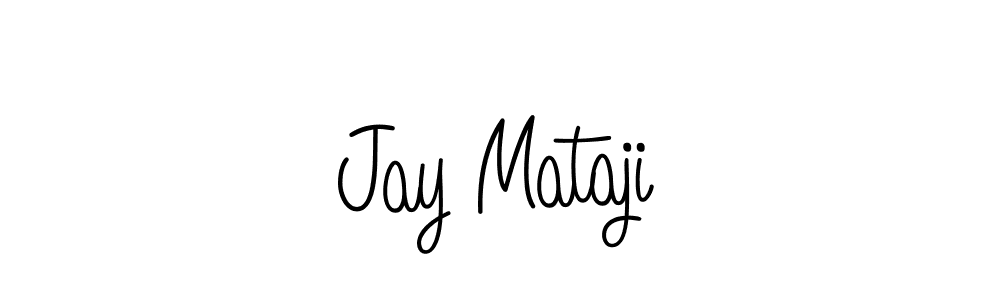 Design your own signature with our free online signature maker. With this signature software, you can create a handwritten (Angelique-Rose-font-FFP) signature for name Jay Mataji. Jay Mataji signature style 5 images and pictures png