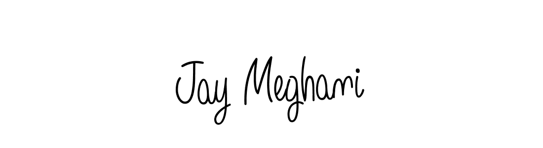 Best and Professional Signature Style for Jay Meghani. Angelique-Rose-font-FFP Best Signature Style Collection. Jay Meghani signature style 5 images and pictures png