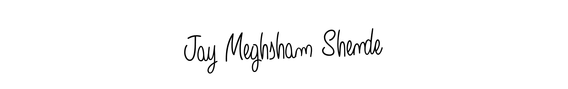 Similarly Angelique-Rose-font-FFP is the best handwritten signature design. Signature creator online .You can use it as an online autograph creator for name Jay Meghsham Shende. Jay Meghsham Shende signature style 5 images and pictures png