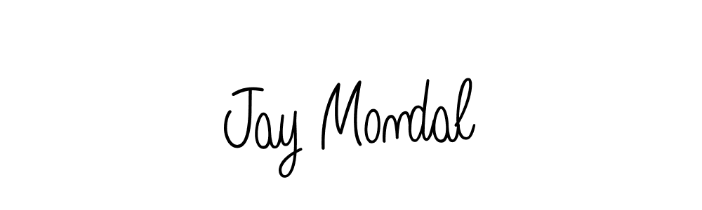if you are searching for the best signature style for your name Jay Mondal. so please give up your signature search. here we have designed multiple signature styles  using Angelique-Rose-font-FFP. Jay Mondal signature style 5 images and pictures png