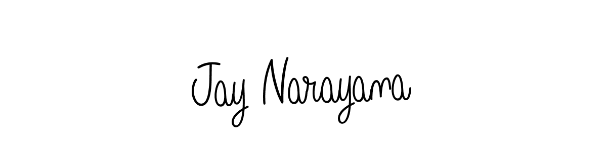 Best and Professional Signature Style for Jay Narayana. Angelique-Rose-font-FFP Best Signature Style Collection. Jay Narayana signature style 5 images and pictures png