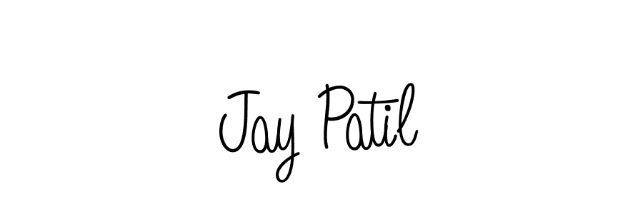 How to make Jay Patil signature? Angelique-Rose-font-FFP is a professional autograph style. Create handwritten signature for Jay Patil name. Jay Patil signature style 5 images and pictures png