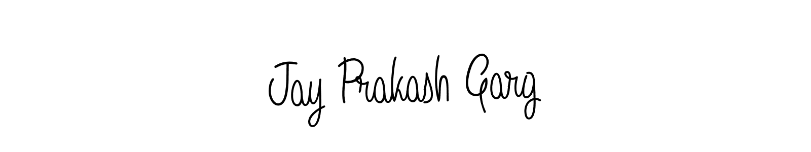 It looks lik you need a new signature style for name Jay Prakash Garg. Design unique handwritten (Angelique-Rose-font-FFP) signature with our free signature maker in just a few clicks. Jay Prakash Garg signature style 5 images and pictures png