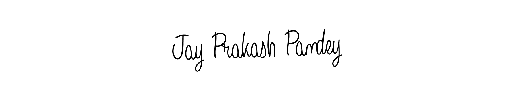 It looks lik you need a new signature style for name Jay Prakash Pandey. Design unique handwritten (Angelique-Rose-font-FFP) signature with our free signature maker in just a few clicks. Jay Prakash Pandey signature style 5 images and pictures png