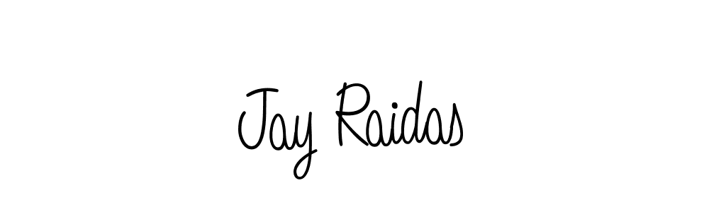 How to make Jay Raidas signature? Angelique-Rose-font-FFP is a professional autograph style. Create handwritten signature for Jay Raidas name. Jay Raidas signature style 5 images and pictures png