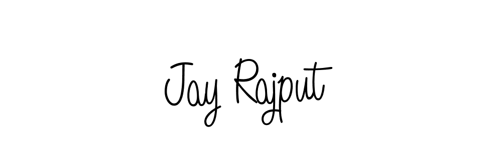 How to make Jay Rajput signature? Angelique-Rose-font-FFP is a professional autograph style. Create handwritten signature for Jay Rajput name. Jay Rajput signature style 5 images and pictures png