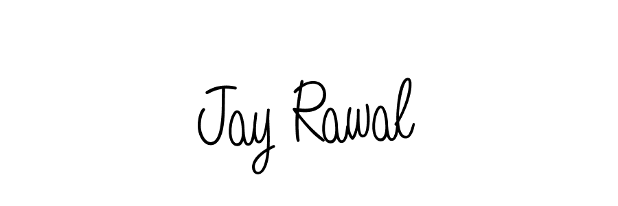 The best way (Angelique-Rose-font-FFP) to make a short signature is to pick only two or three words in your name. The name Jay Rawal include a total of six letters. For converting this name. Jay Rawal signature style 5 images and pictures png