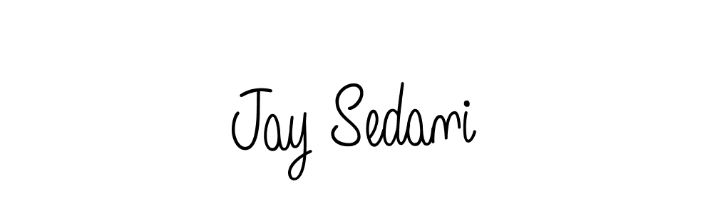 How to make Jay Sedani name signature. Use Angelique-Rose-font-FFP style for creating short signs online. This is the latest handwritten sign. Jay Sedani signature style 5 images and pictures png