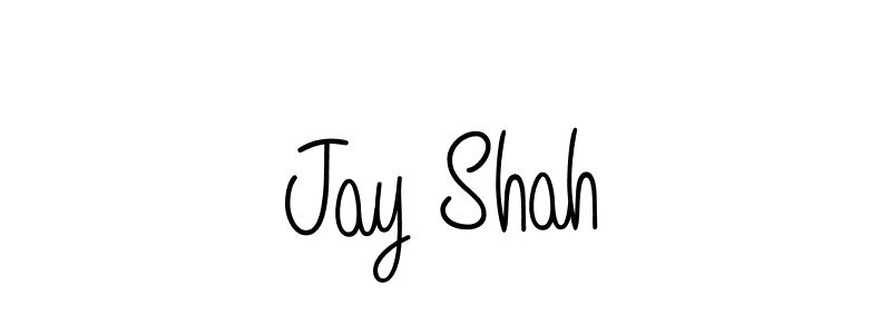 Make a beautiful signature design for name Jay Shah. With this signature (Angelique-Rose-font-FFP) style, you can create a handwritten signature for free. Jay Shah signature style 5 images and pictures png