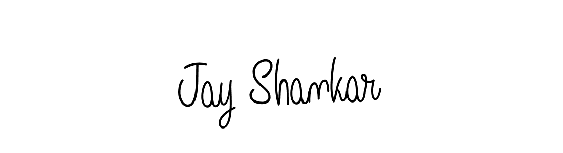 Make a beautiful signature design for name Jay Shankar. With this signature (Angelique-Rose-font-FFP) style, you can create a handwritten signature for free. Jay Shankar signature style 5 images and pictures png