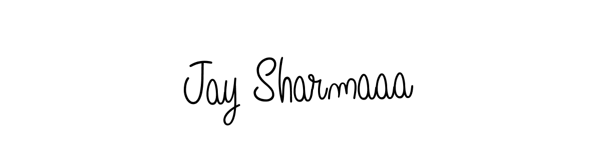 It looks lik you need a new signature style for name Jay Sharmaaa. Design unique handwritten (Angelique-Rose-font-FFP) signature with our free signature maker in just a few clicks. Jay Sharmaaa signature style 5 images and pictures png