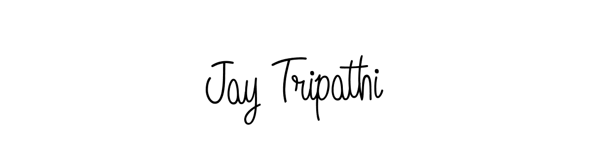 Also we have Jay Tripathi name is the best signature style. Create professional handwritten signature collection using Angelique-Rose-font-FFP autograph style. Jay Tripathi signature style 5 images and pictures png