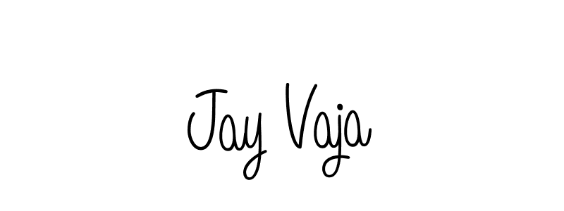 Also we have Jay Vaja name is the best signature style. Create professional handwritten signature collection using Angelique-Rose-font-FFP autograph style. Jay Vaja signature style 5 images and pictures png