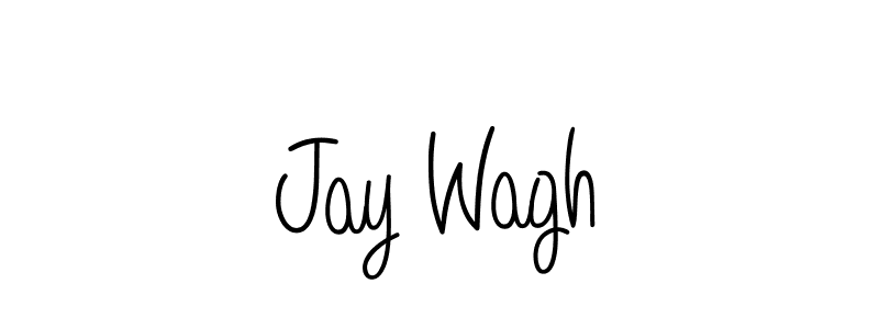 How to Draw Jay Wagh signature style? Angelique-Rose-font-FFP is a latest design signature styles for name Jay Wagh. Jay Wagh signature style 5 images and pictures png