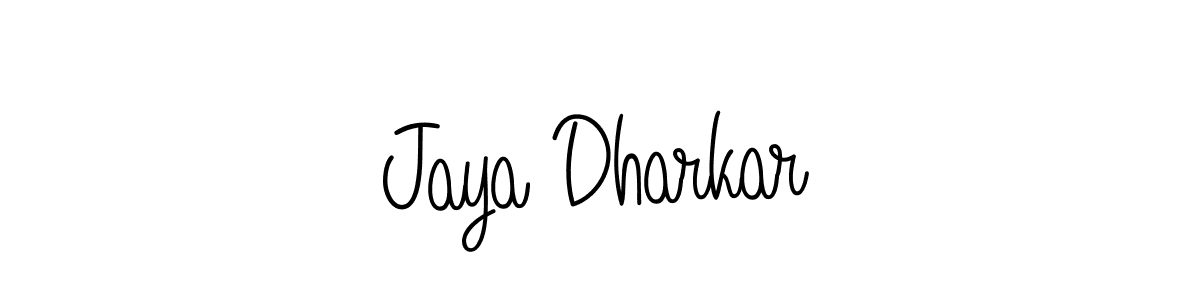 Similarly Angelique-Rose-font-FFP is the best handwritten signature design. Signature creator online .You can use it as an online autograph creator for name Jaya Dharkar. Jaya Dharkar signature style 5 images and pictures png