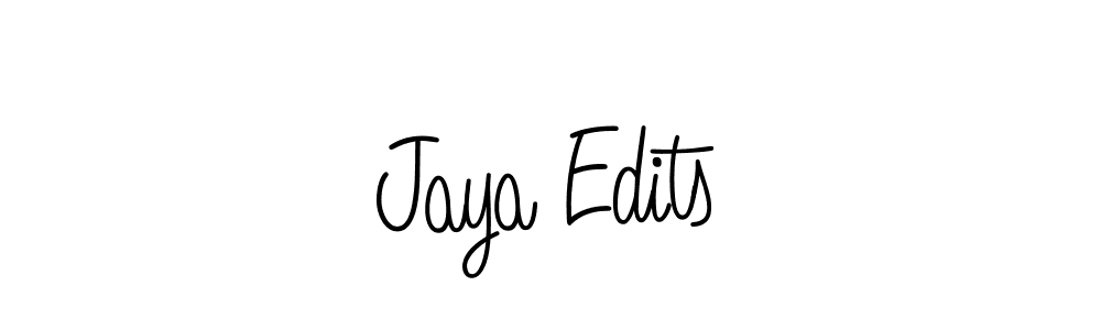 Make a beautiful signature design for name Jaya Edits. Use this online signature maker to create a handwritten signature for free. Jaya Edits signature style 5 images and pictures png