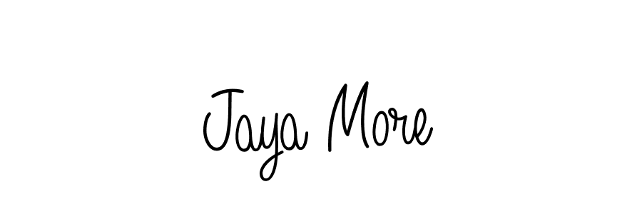 Make a short Jaya More signature style. Manage your documents anywhere anytime using Angelique-Rose-font-FFP. Create and add eSignatures, submit forms, share and send files easily. Jaya More signature style 5 images and pictures png