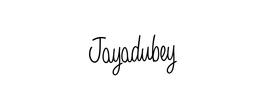 Make a beautiful signature design for name Jayadubey. Use this online signature maker to create a handwritten signature for free. Jayadubey signature style 5 images and pictures png