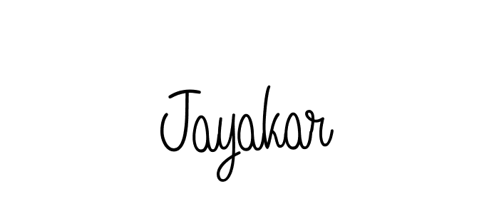 How to Draw Jayakar signature style? Angelique-Rose-font-FFP is a latest design signature styles for name Jayakar. Jayakar signature style 5 images and pictures png