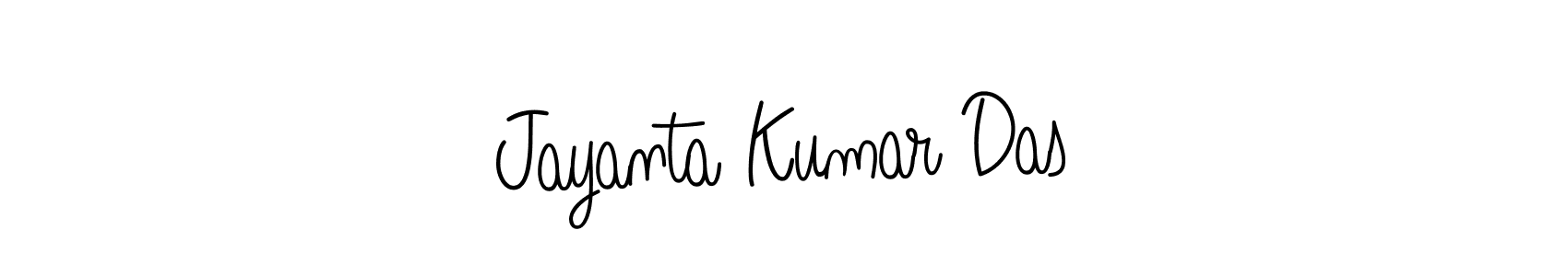 Use a signature maker to create a handwritten signature online. With this signature software, you can design (Angelique-Rose-font-FFP) your own signature for name Jayanta Kumar Das. Jayanta Kumar Das signature style 5 images and pictures png