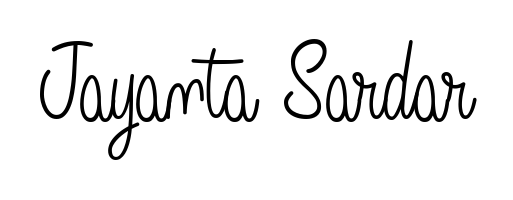 Give your name Jayanta Sardar an exquisite flair with the Angelique-Rose-font-FFP script font. Ideal for contracts, resumes, and formal letterheads. Jayanta Sardar signature style 5 images and pictures png